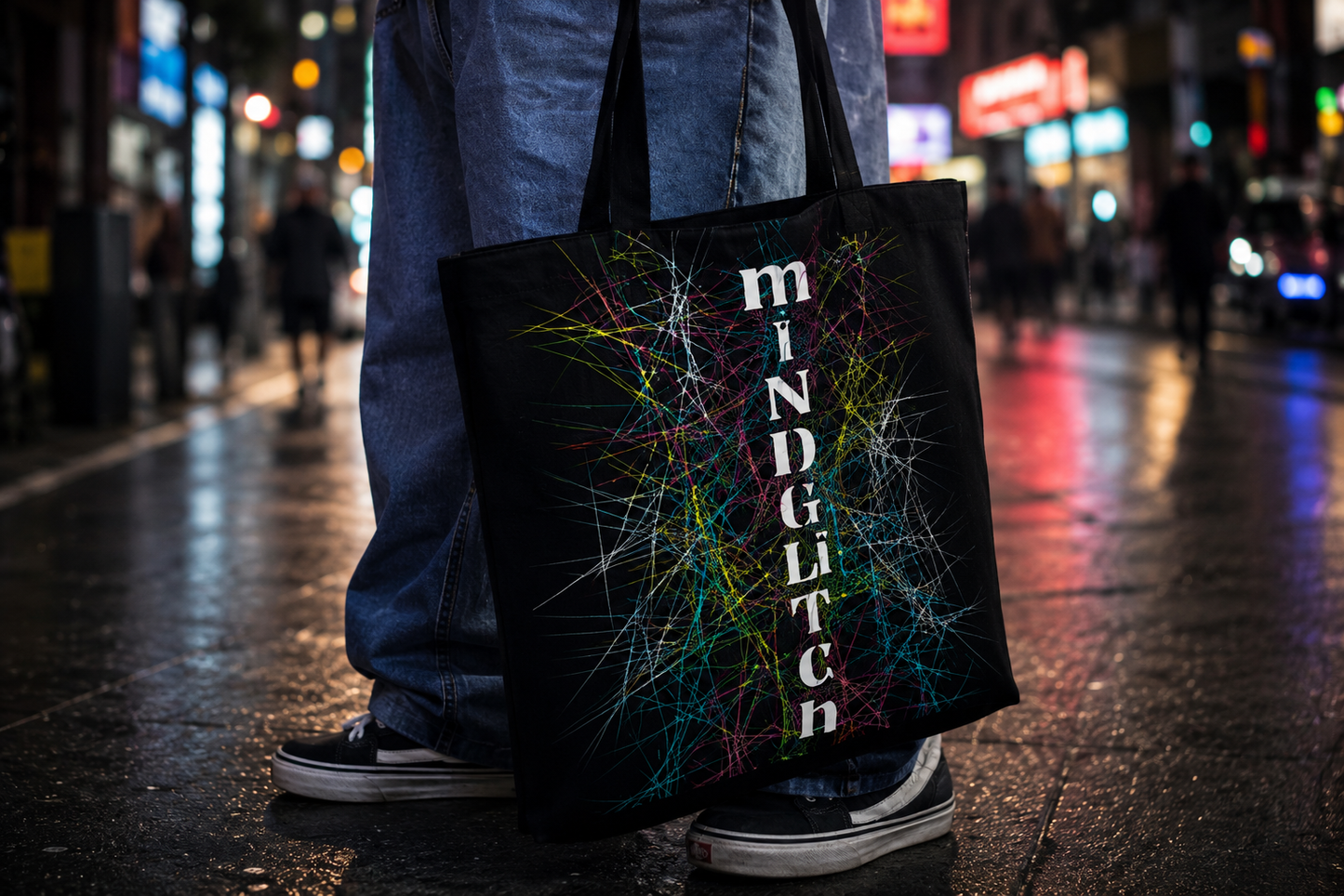 Mind Glitch Tote Bag
