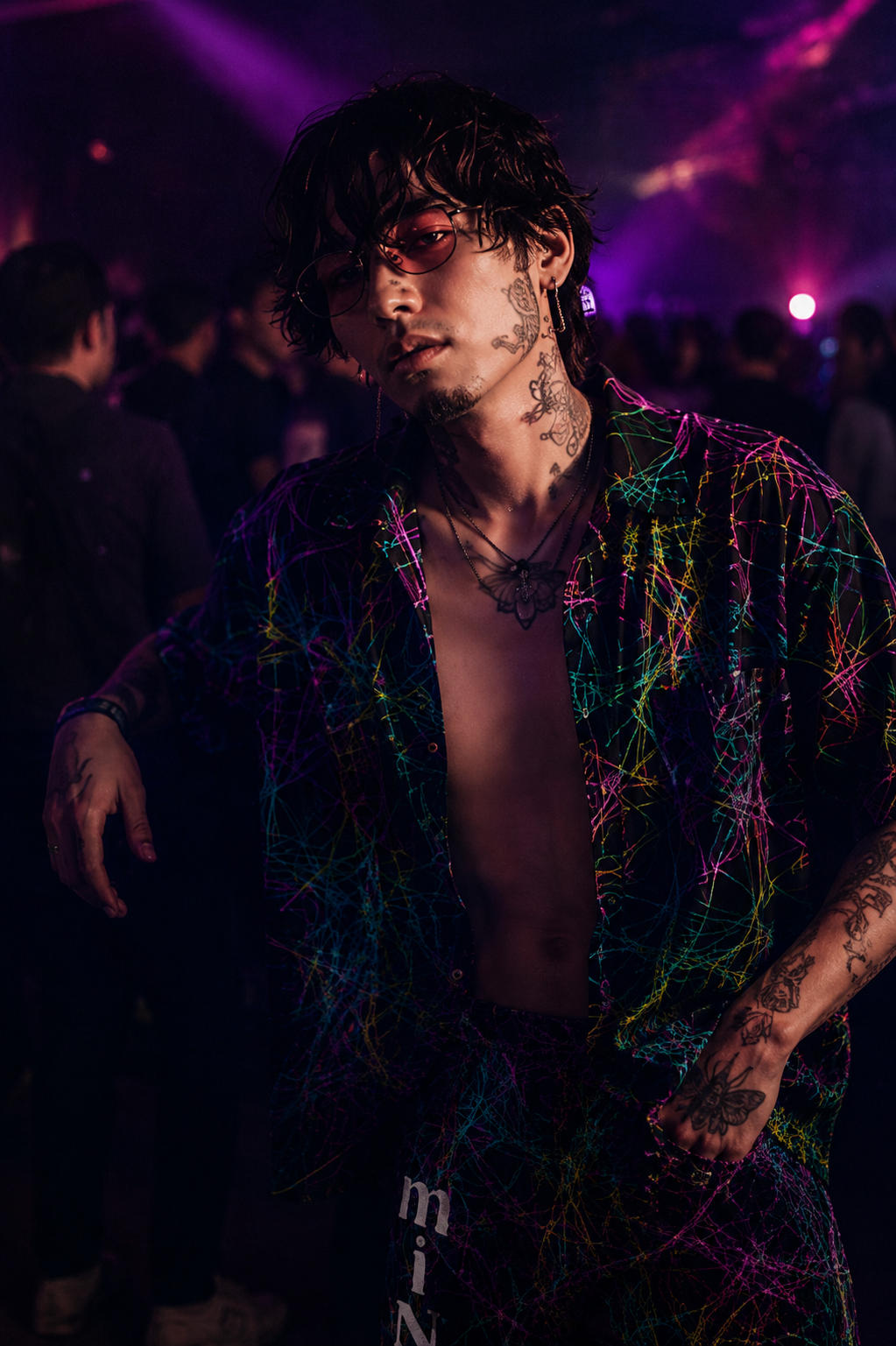 Mind Glitch Unisex Button Shirt