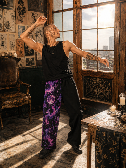 Divinely Delulu Wide Leg Pants
