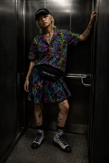 Mind Glitch Unisex Button Shirt
